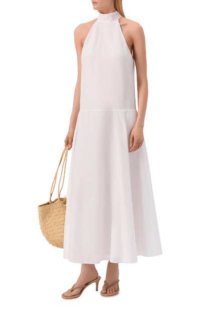 Платье из хлопка и шелка 12 STOREEZ, арт. 137566, фото 2