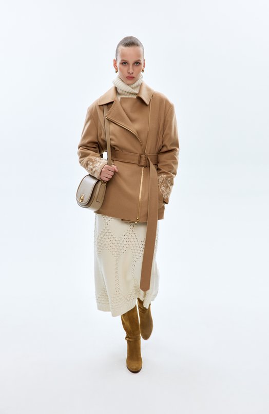Кашемировое полупальто MVST M25.1PW.0003/6405 C0L0MB0 Бежевый  M25.1PW.0003/6405 C0L0MB0 Фото 6