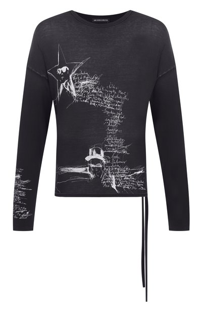 Хлопковый лонгслив ANN DEMEULEMEESTER, арт. B0012872/FA637, фото 1