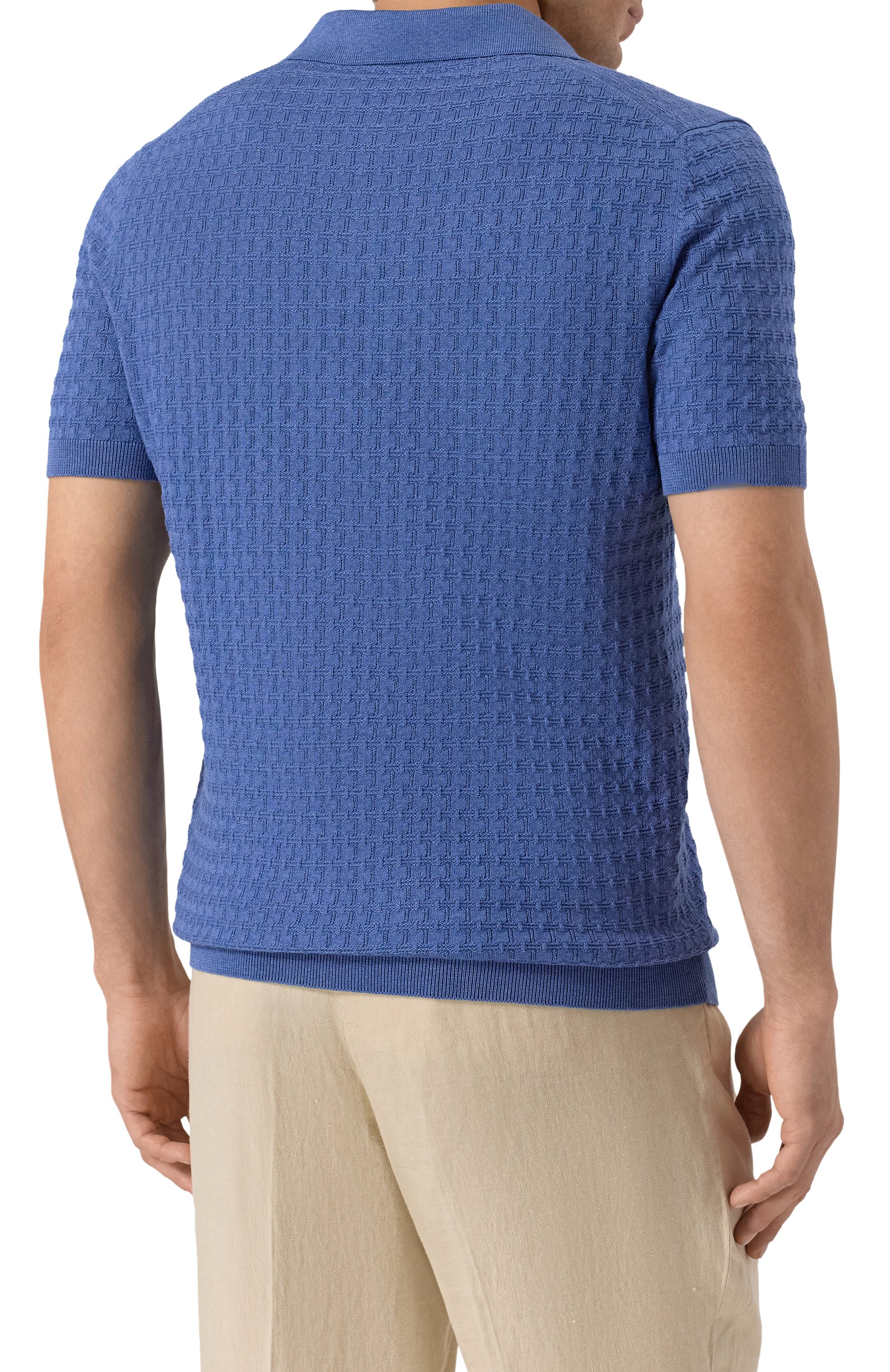 Поло из шелка и хлопка MVST, арт. MS61-650MU, фото 4