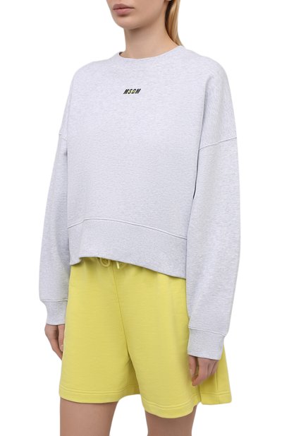 Хлопковый свитшот MSGM, арт. 3045MDM05 217297, фото 3