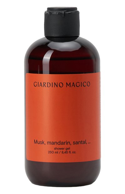 Увлажняющий гель для душа musk, mandarin, santal (250ml) GIARDINO MAGICO, арт. 4640200324658, фото 1
