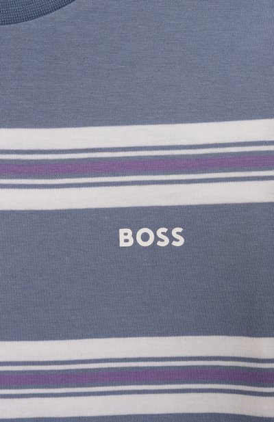 Хлопковая футболка BOSS, арт. J51207/6A-12A, фото 3