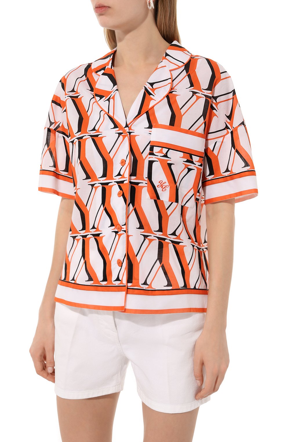 Хлопковая рубашка YANINA, арт. 0-2480B, фото 3