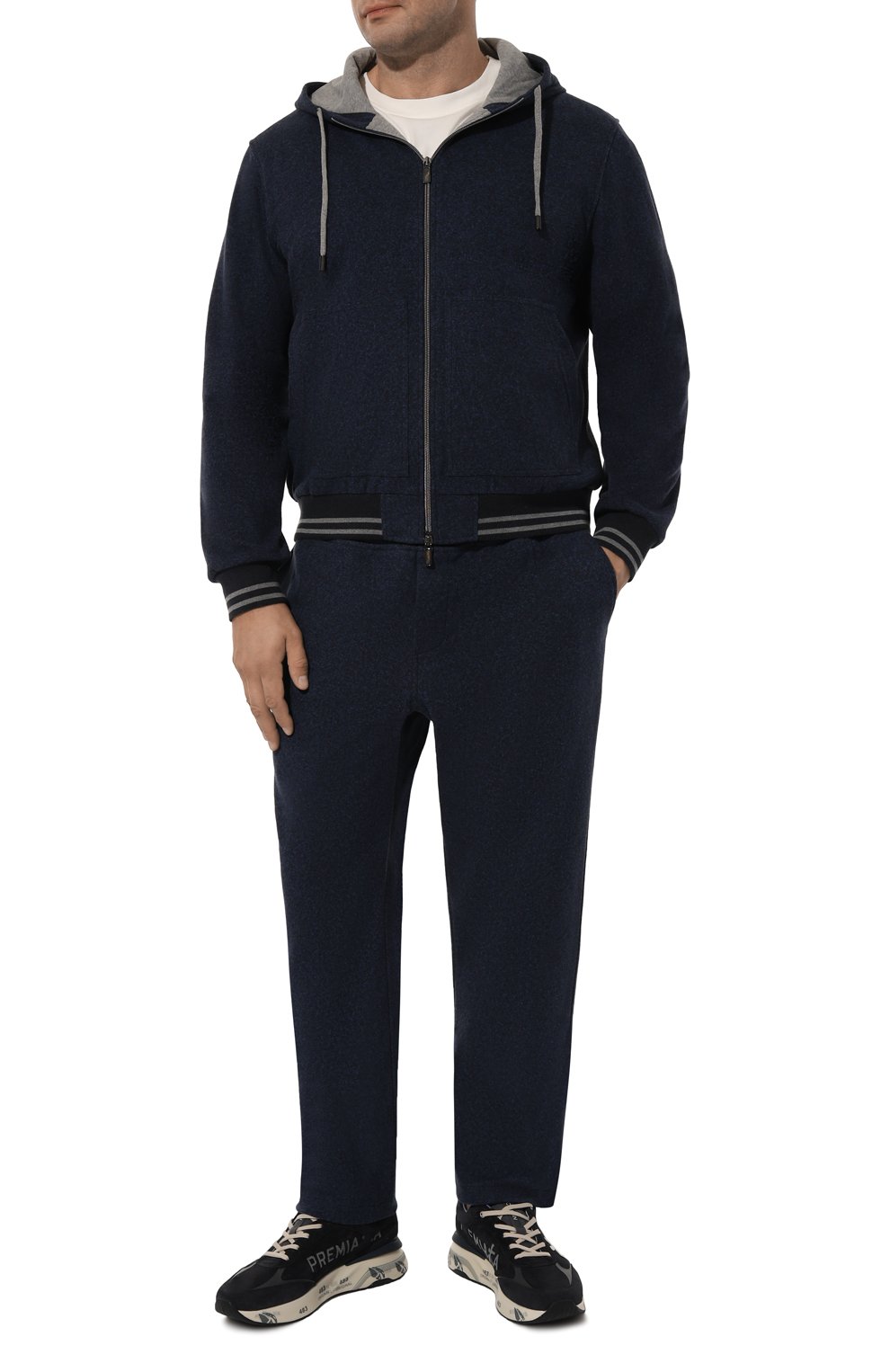 Брюки из хлопка и шерсти CAPOBIANCO, арт. 17M703.FS00./60, фото 2