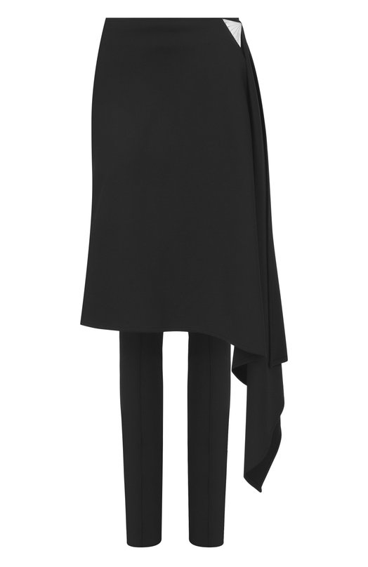 Брюки из вискозы The Attico 260WCP00288/VVP002AA Чёрный 260WCP00288/VVP002AA