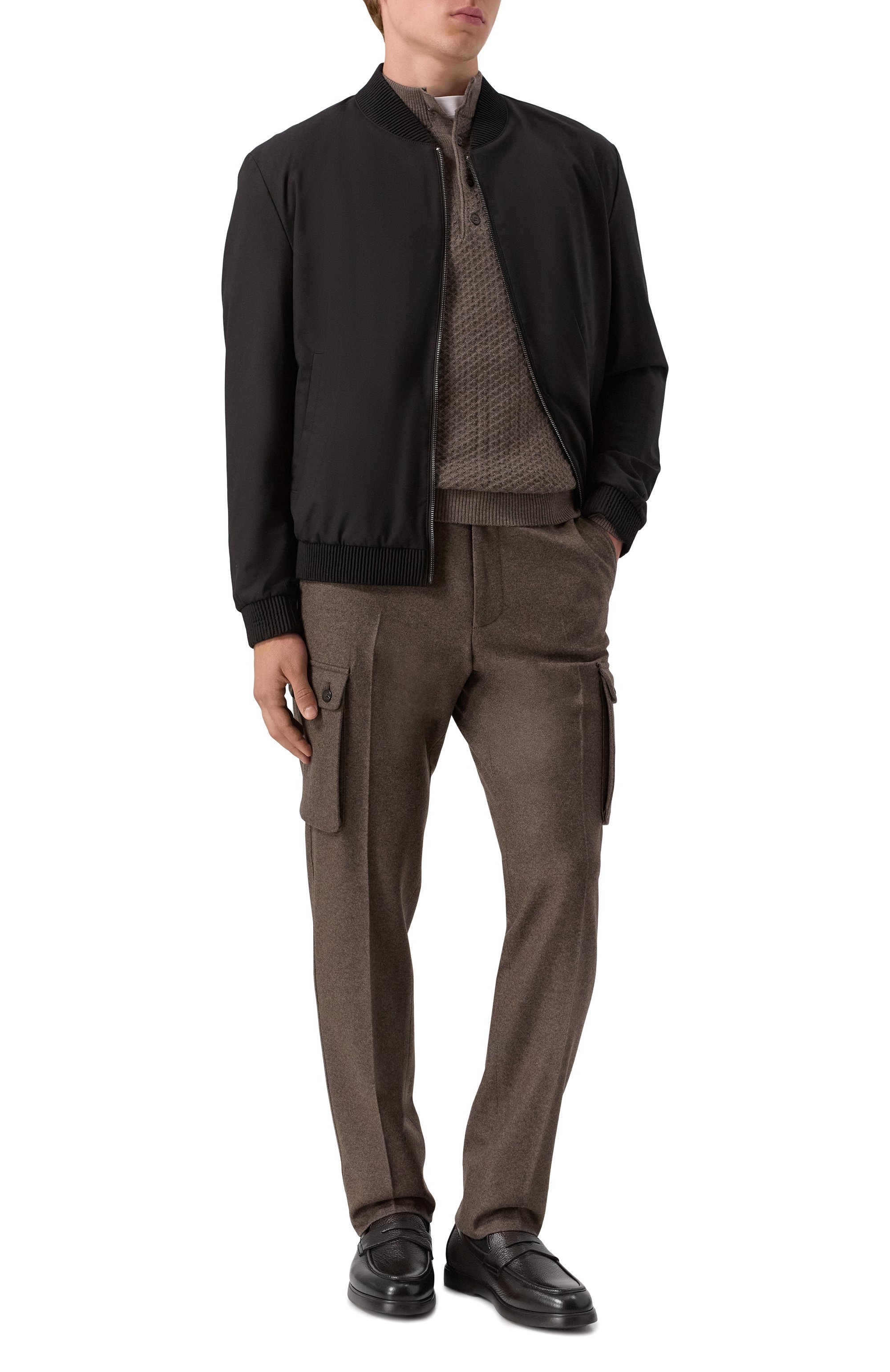 Кожаные пенни-лоферы BLU BARRETT, арт. EDWIN-13789.6, фото 2