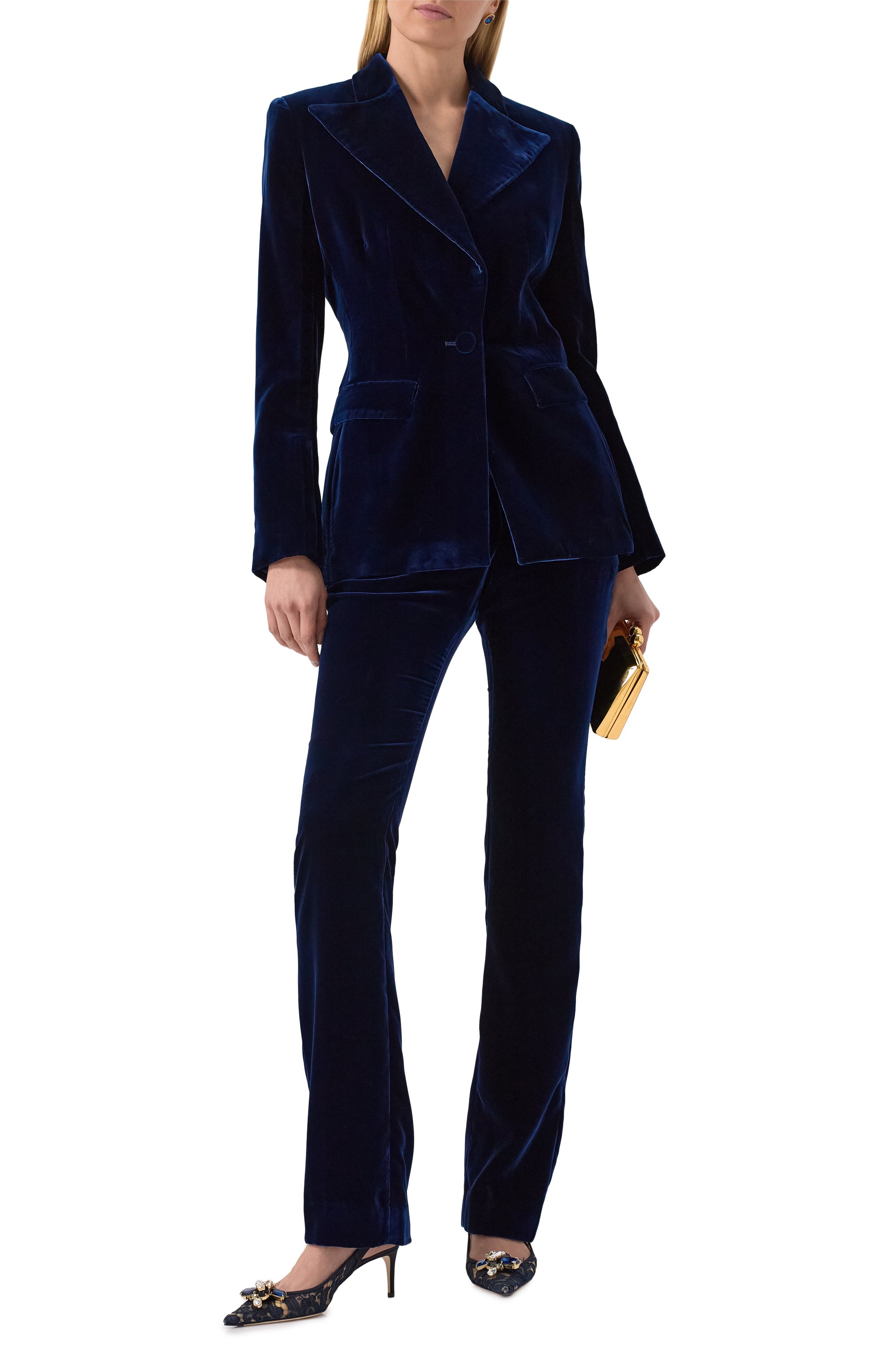 Бархатный жакет NINA RICCI, арт. 24ACVE011RA0044, фото 2