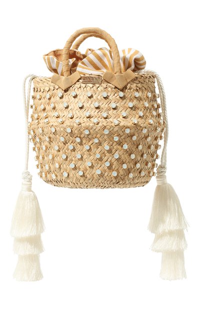 Сумка nina large LE NINE, арт. CRS1-01000 STR SAND/C0TT0N, фото 1