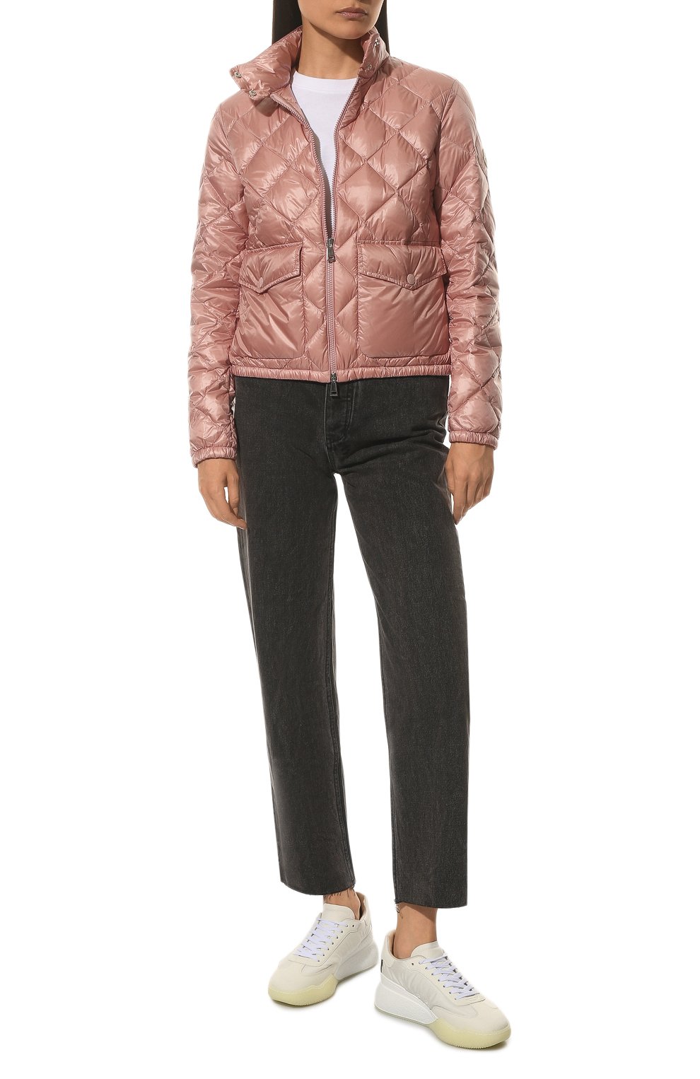 Пуховая куртка binic MONCLER светло-розового цвета по цене 92100 руб., арт. H1-093-1A000-05-539AQ, фото 2 Пуховая куртка binic MONCLER, арт. H1-093-1A000-05-539AQ, фото 2
