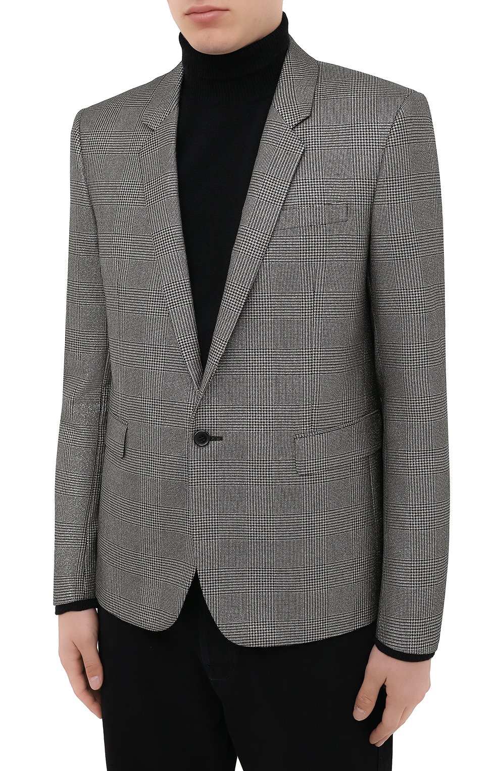Пиджак из шерсти и вискозы SAINT LAURENT, арт. 600331/Y1B55, фото 3