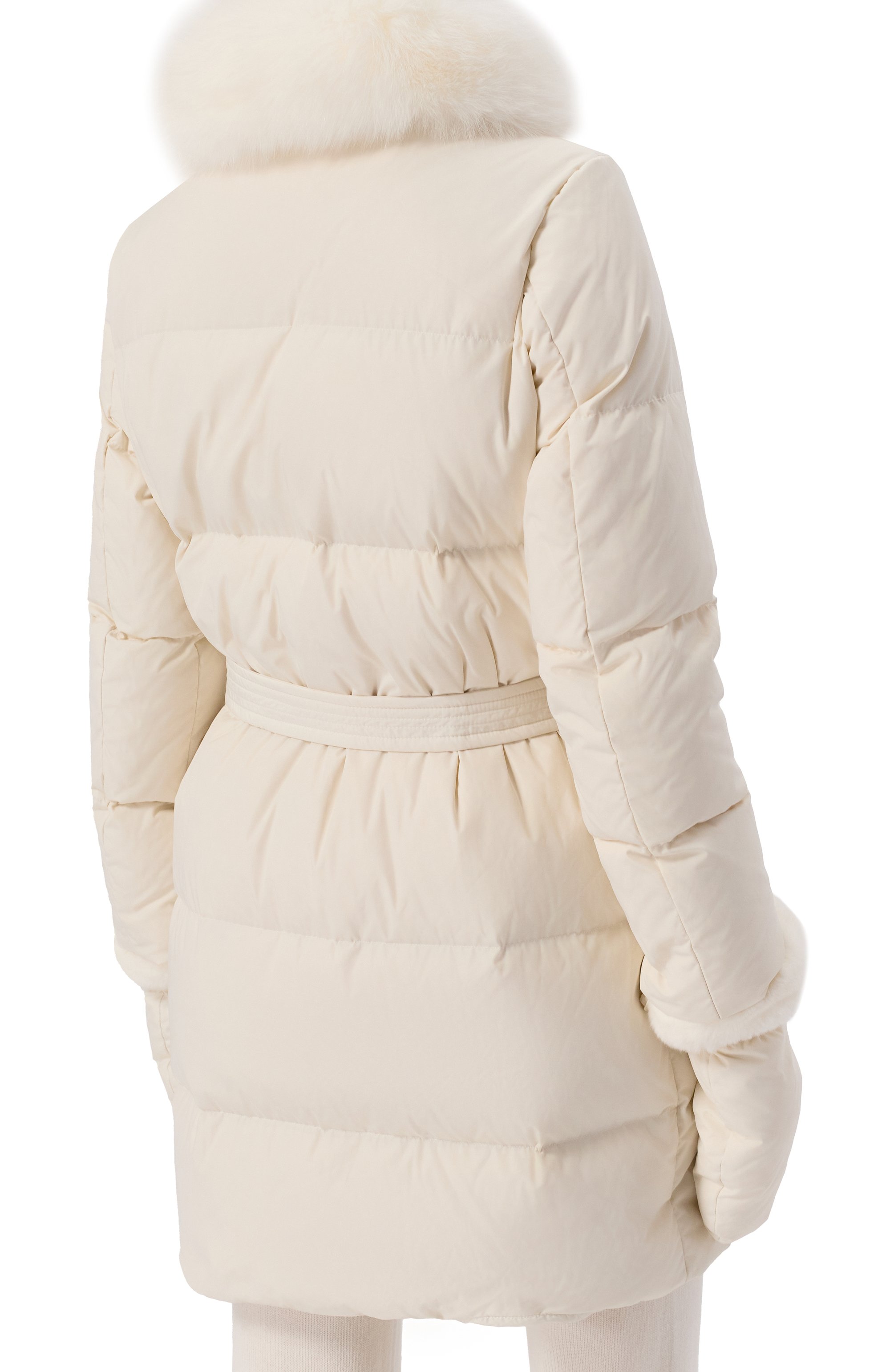 Пуховик с отделкой из песца YVES SALOMON, арт. M05690/D0TM, фото 4