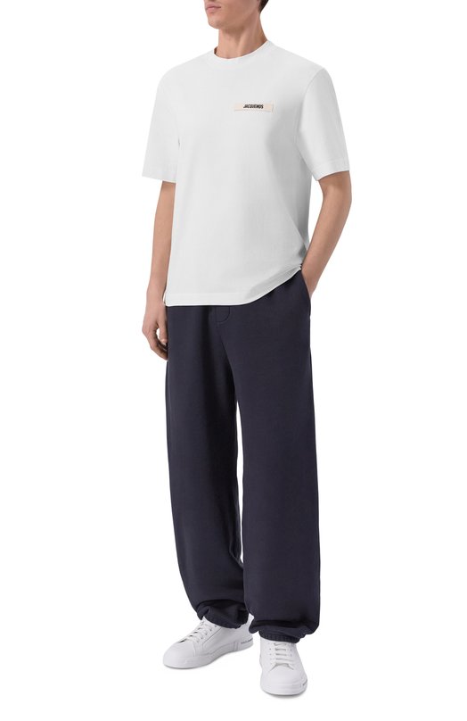 Хлопковая футболка Jacquemus 25HTSM00133/AJ00226 Белый  25HTSM00133/AJ00226 Фото 2