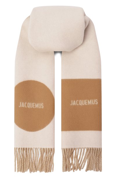Женский шерстяной шарф JACQUEMUS, арт. 24HACU00579/A0T4044