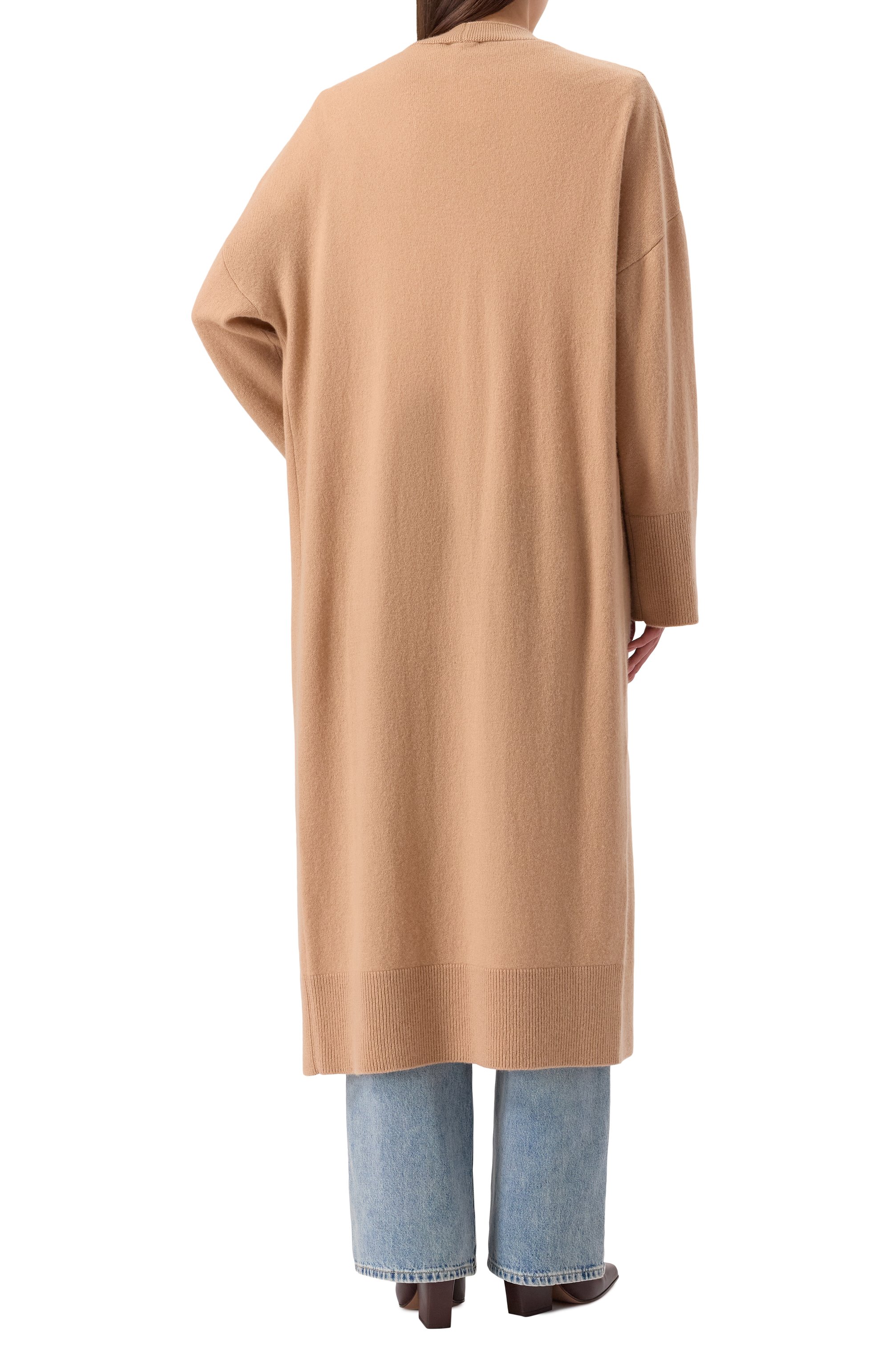 Кашемировый кардиган SEVEN LAB бежевого цвета по цене 45150 руб., арт. SHH.33.700.566, фото 4 Кашемировый кардиган SEVEN LAB, арт. SHH.33.700.566, фото 4