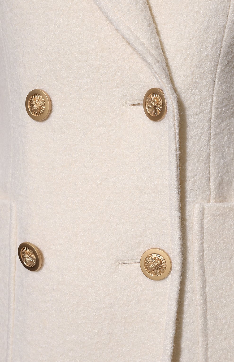 Шерстяной жакет SEVEN LAB молочного цвета по цене 29400 руб., арт. JV milk, фото 5 Шерстяной жакет SEVEN LAB, арт. JV milk, фото 5