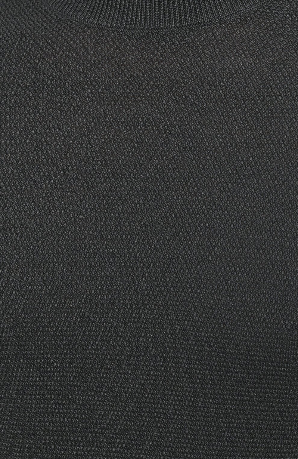 Джемпер из хлопка и шелка IL BORGO CASHMERE темно-серого цвета по цене 33600 руб., арт. 55-821G0, фото 5 Джемпер из хлопка и шелка IL BORGO CASHMERE, арт. 55-821G0, фото 5