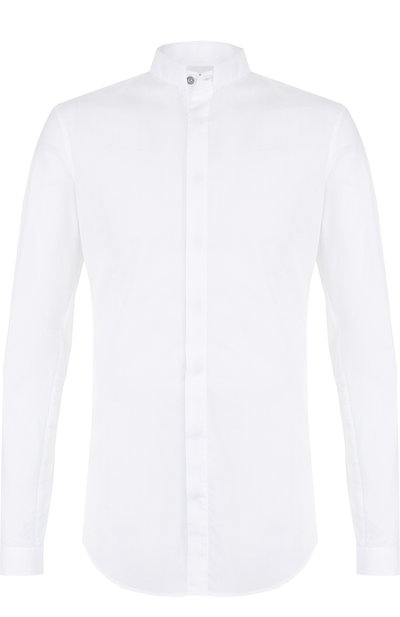 Хлопковая рубашка с воротником-стойкой MANUEL MARTE, арт. S6101=S01, фото 1