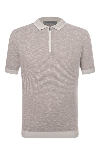 Мужское хлопковое поло CORNELIANI, арт. 27G512/2725033