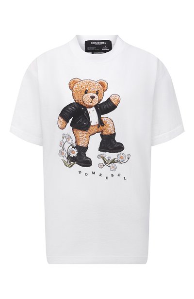 Женская хлопковая футболка DOMREBEL, арт. ST0MP/0VER TEE/W