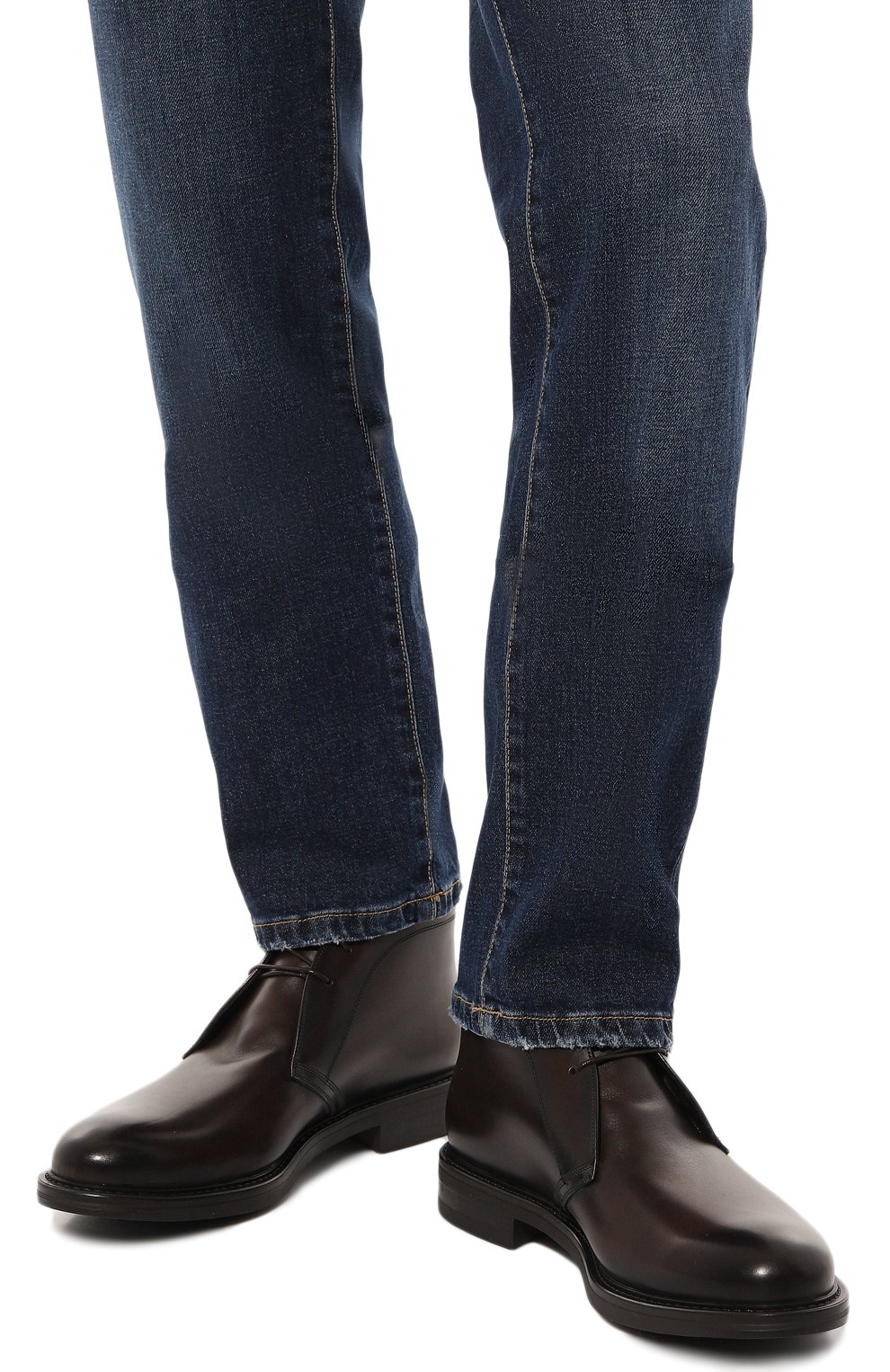 Кожаные ботинки W.GIBBS, арт. 3169005/CALFTEK FUR, фото 3