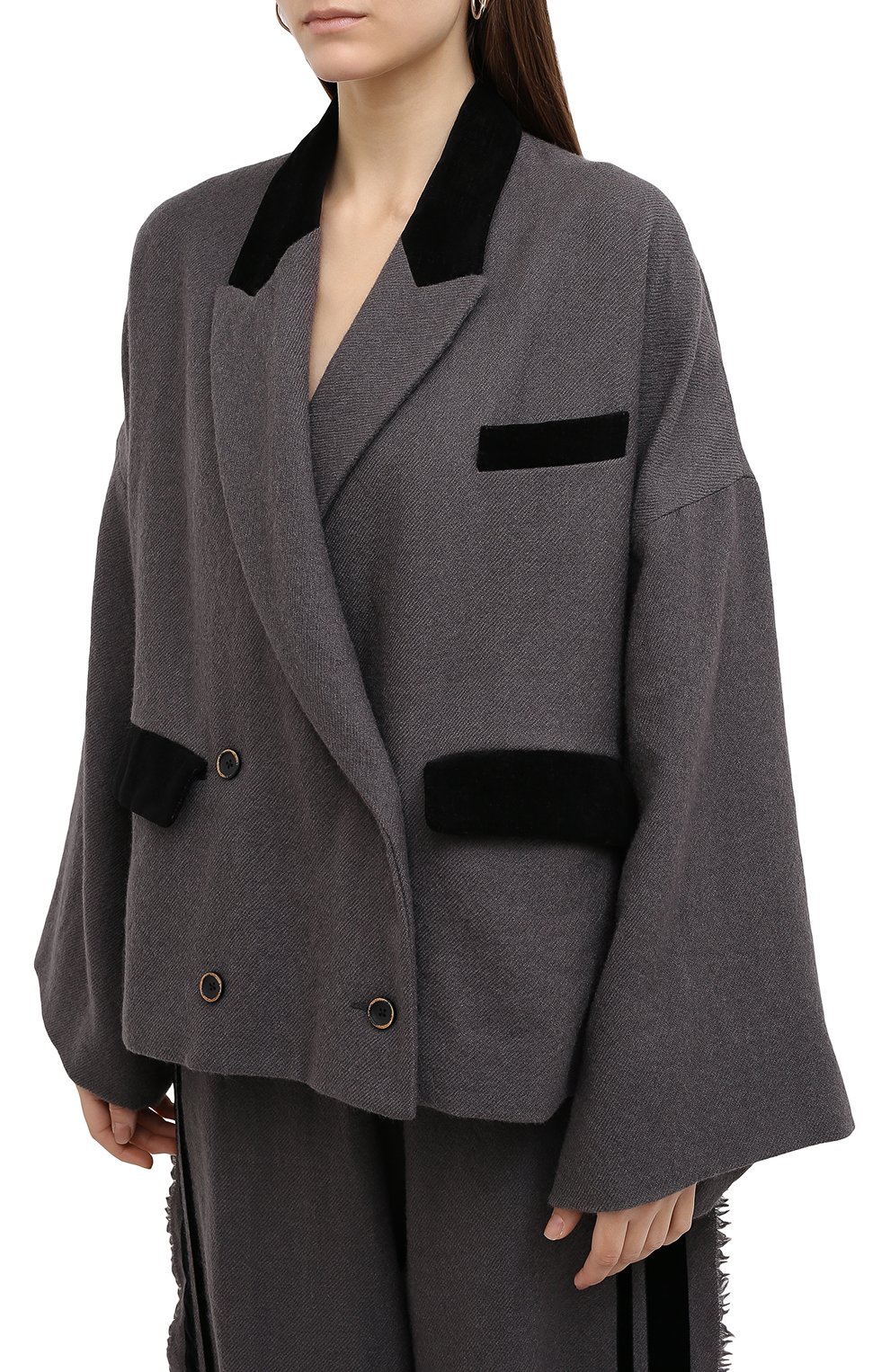 Шерстяной жакет UMA WANG, арт. A0 W UW6007, фото 3