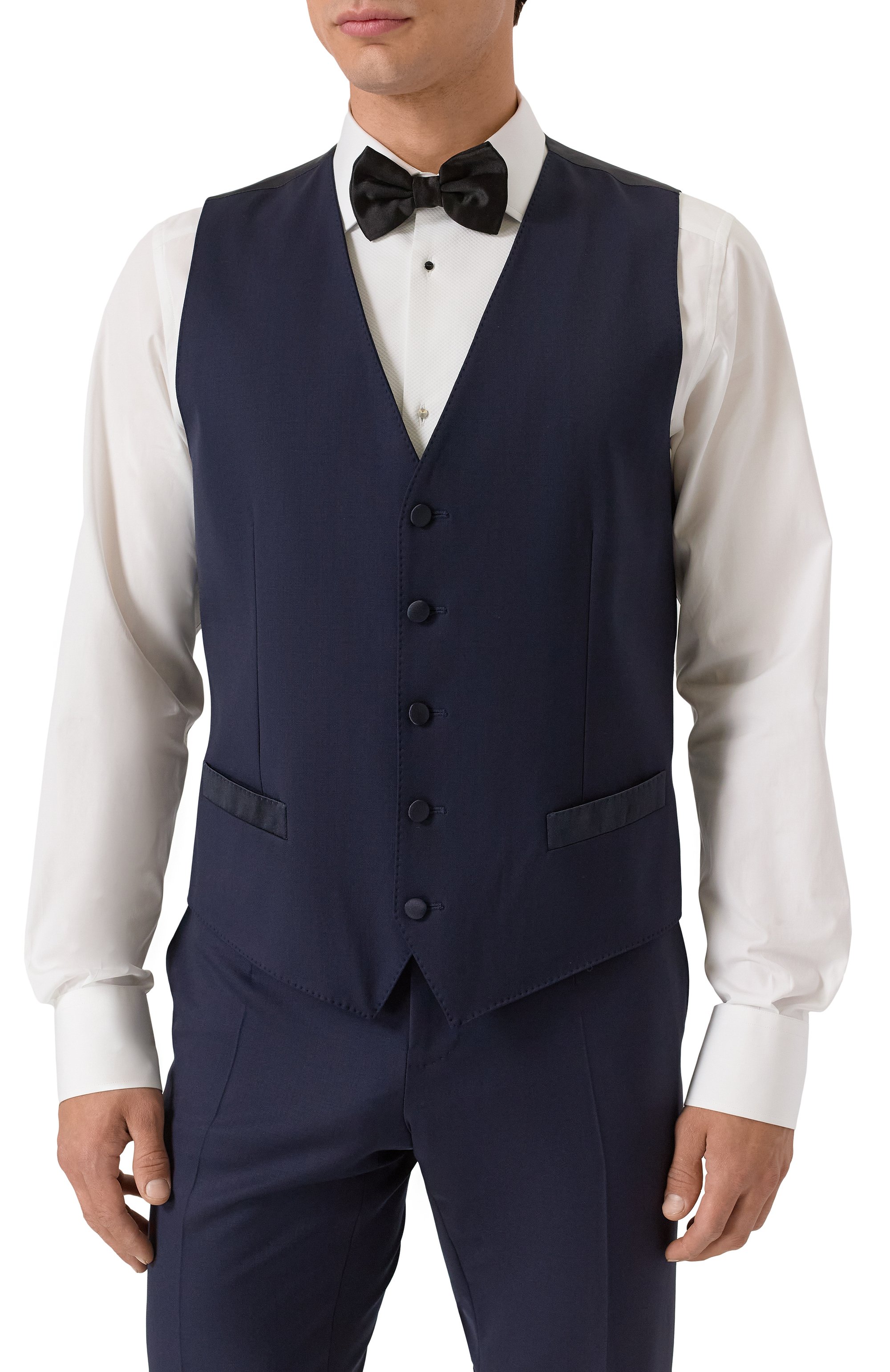 Шерстяной смокинг DOLCE & GABBANA, арт. GKPUMT/FUBE7, фото 4