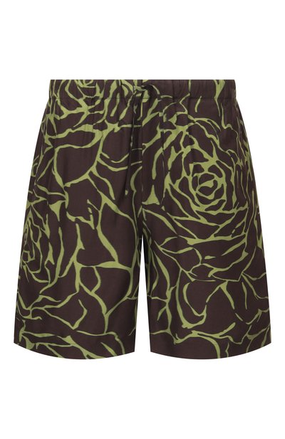 Мужские шорты из вискозы DRIES VAN NOTEN, арт. 020931/3244