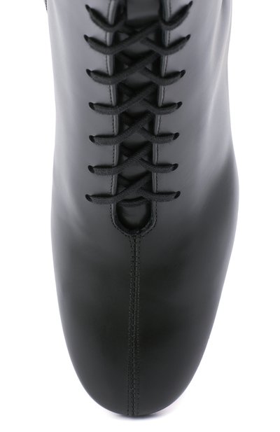 Кожаные ботильоны SANTONI темно-зеленого цвета по цене 104000 руб., арт. WTLE58964HA2NILKV80, фото 5 Кожаные ботильоны SANTONI, арт. WTLE58964HA2NILKV80, фото 5