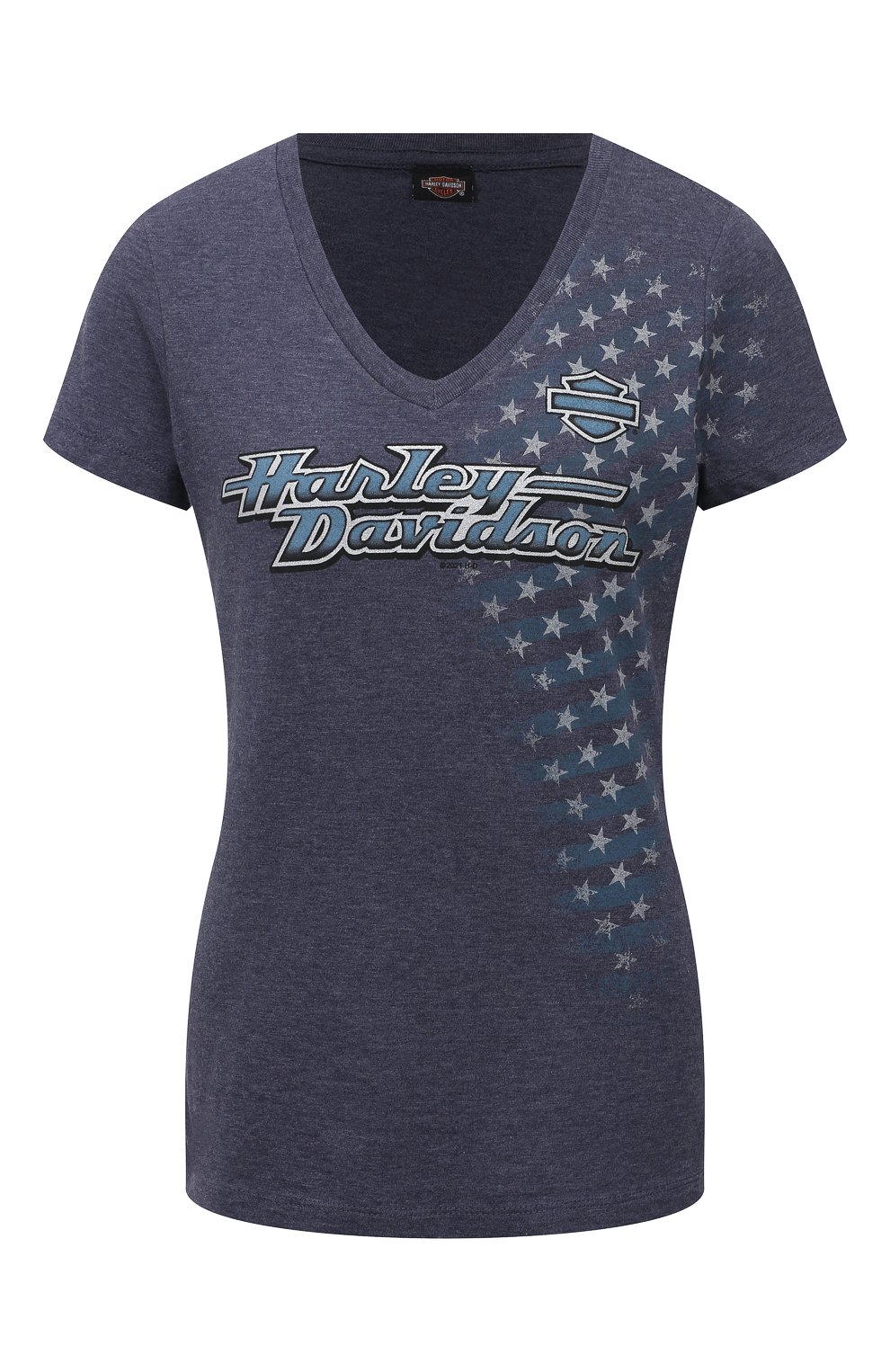 Хлопковая футболка exclusive for moscow HARLEY-DAVIDSON, арт. R004096, фото 1