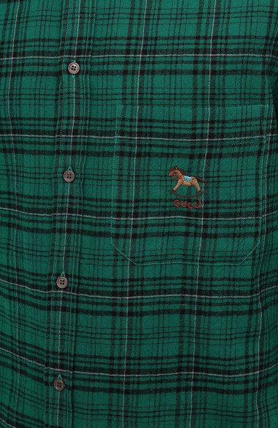 Шерстяная рубашка GUCCI, арт. 672701/ZAIB8, фото 5