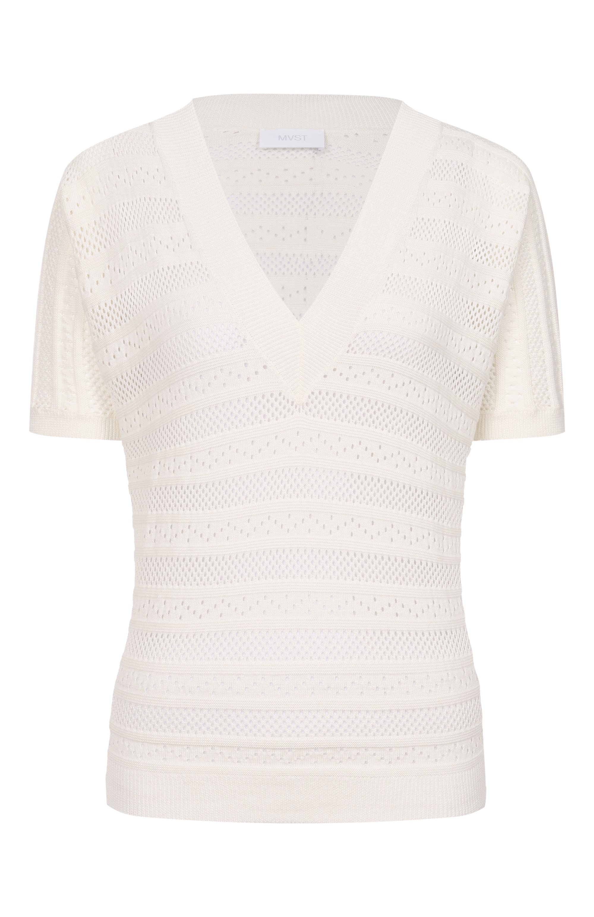 Хлопковый пуловер MVST, арт. M26.CSW.K433/GIZA, фото 1