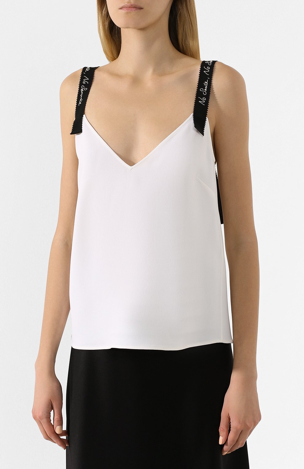 Топ STELLA MCCARTNEY белого цвета по цене 64250 руб., арт. 607583/SCA06, фото 3 Топ STELLA MCCARTNEY, арт. 607583/SCA06, фото 3