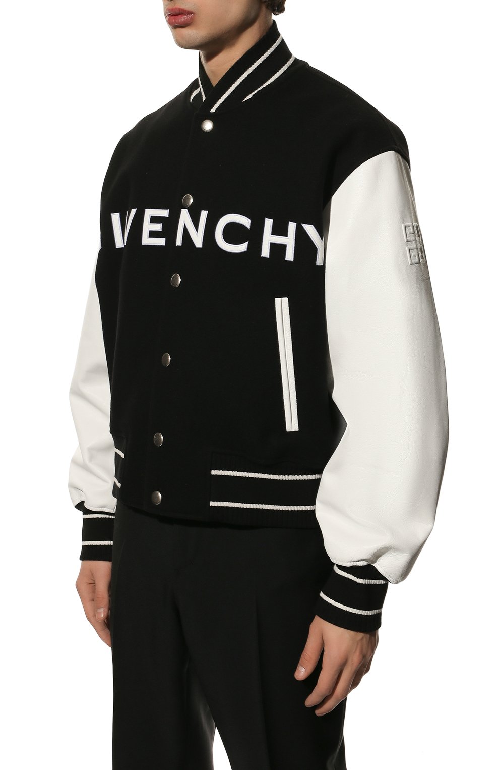 Комбинированный бомбер GIVENCHY, арт. BM00QR611V, фото 3