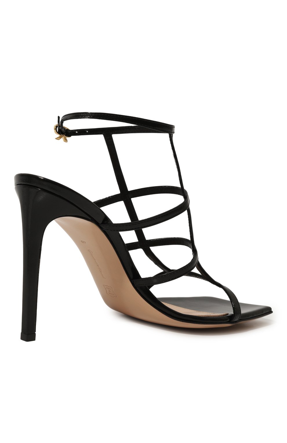 Кожаные босоножки mondry GIANVITO ROSSI, арт. G32427.95RIC.NUINER0, фото 5