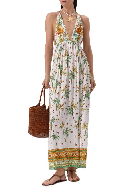 Женское платье из вискозы POUPETTE ST BARTH, арт. WHCS25LGEQG