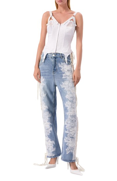 Топ-корсет из вискозы и хлопка DANIIL ANTSIFEROV, арт. DA_1741, фото 2