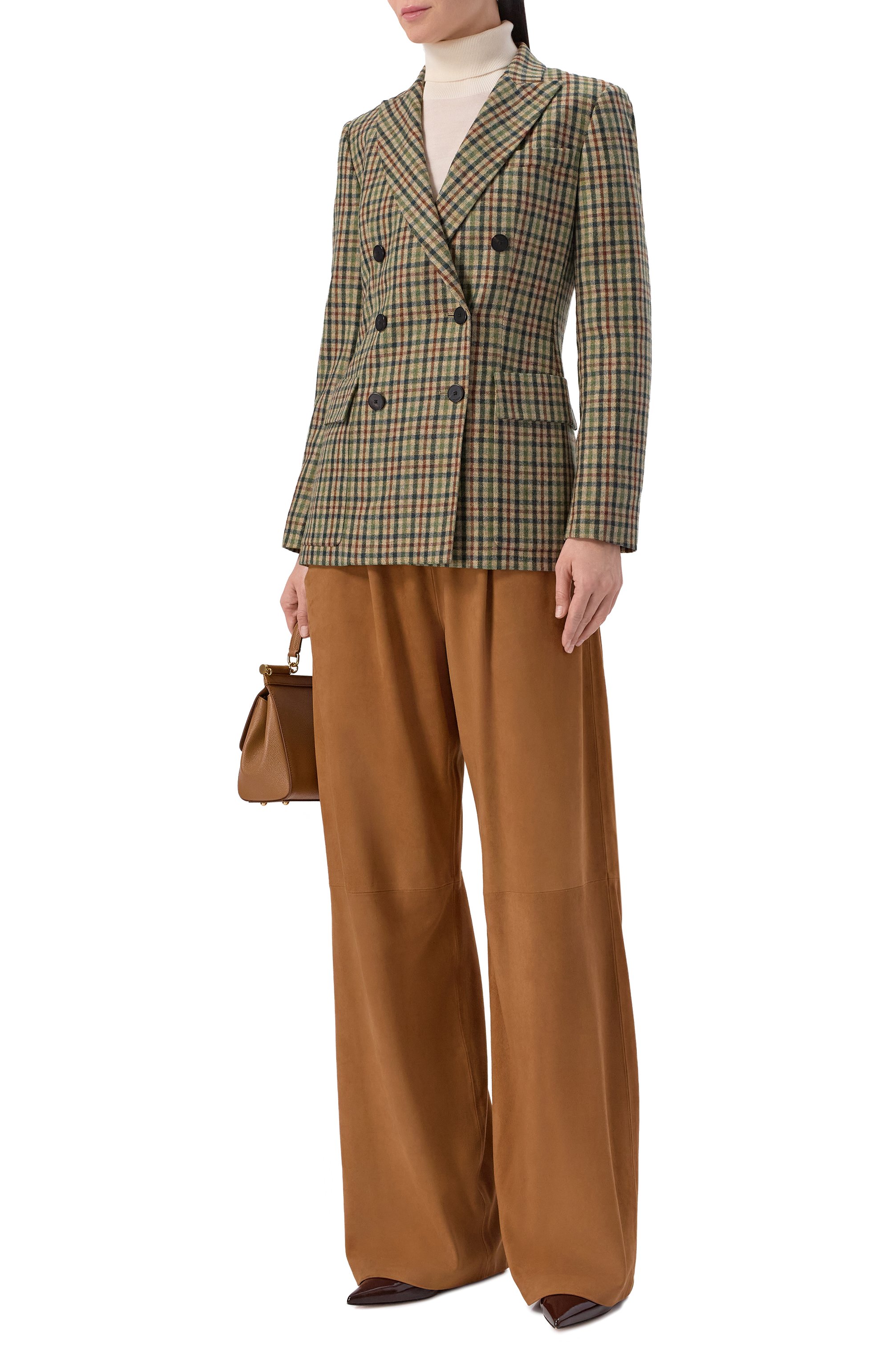 Замшевые брюки KITON светло-коричневого цвета по цене 294500 руб., арт. D59172K0918F10, фото 2 Замшевые брюки KITON, арт. D59172K0918F10, фото 2