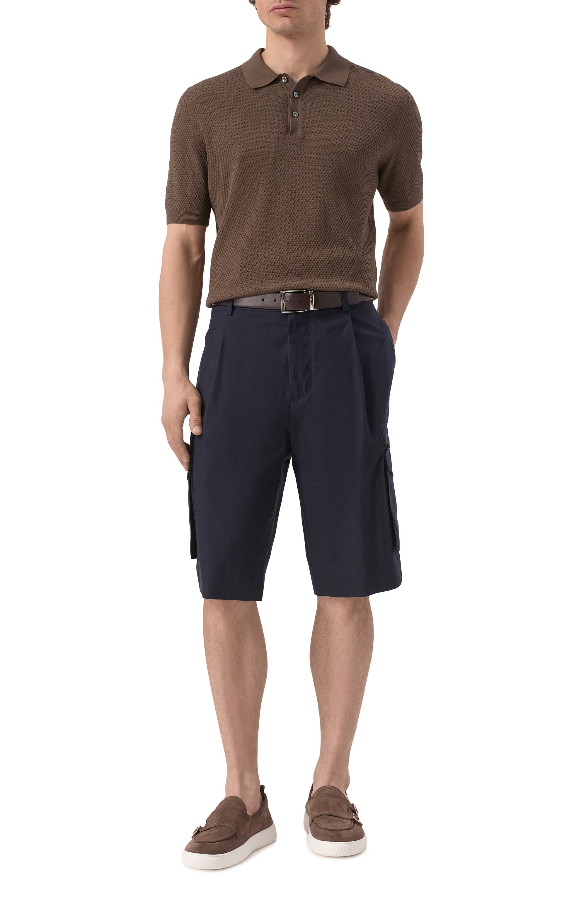 Шорты из хлопка и шелка MVST, арт. 25E/X1P/0/D051/0207, фото 2