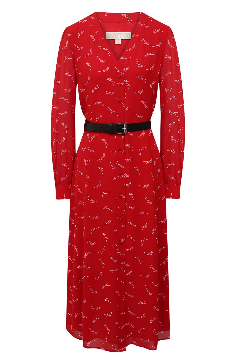 Платье MICHAEL MICHAEL KORS красного цвета по цене 26800 руб., арт. MH08Y46GKY, фото 1 Платье MICHAEL MICHAEL KORS, арт. MH08Y46GKY, фото 1