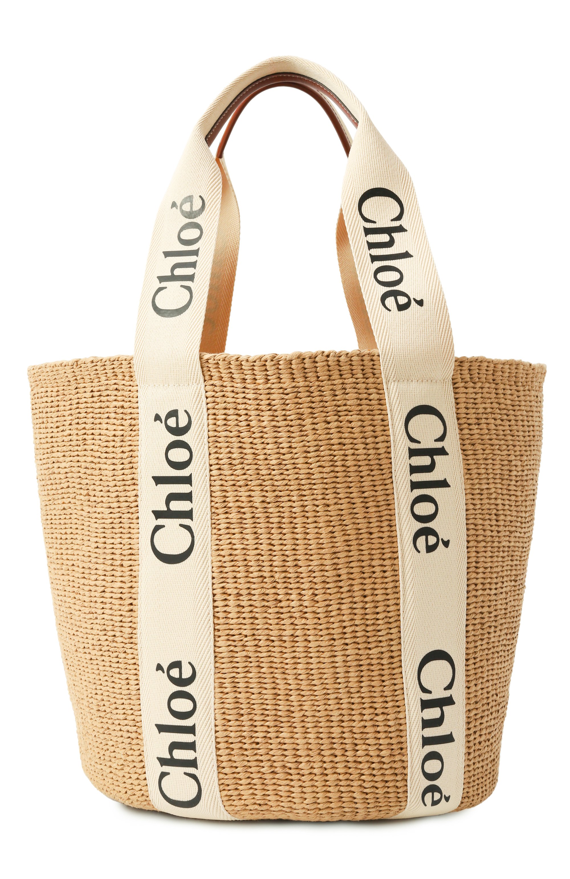 Сумка woody CHLOÉ бежевого цвета по цене 99500 руб., арт. CHC22SS380G55, фото 1 Сумка woody CHLOÉ, арт. CHC22SS380G55, фото 1