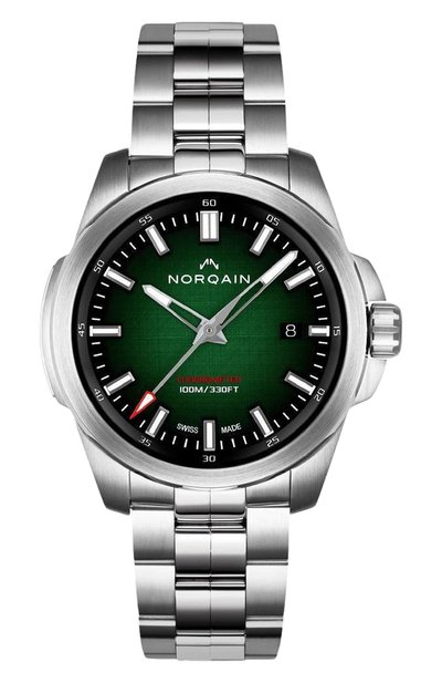 Мужские часы independence green NORQAIN, арт. N3008S03A/ES301/150SI