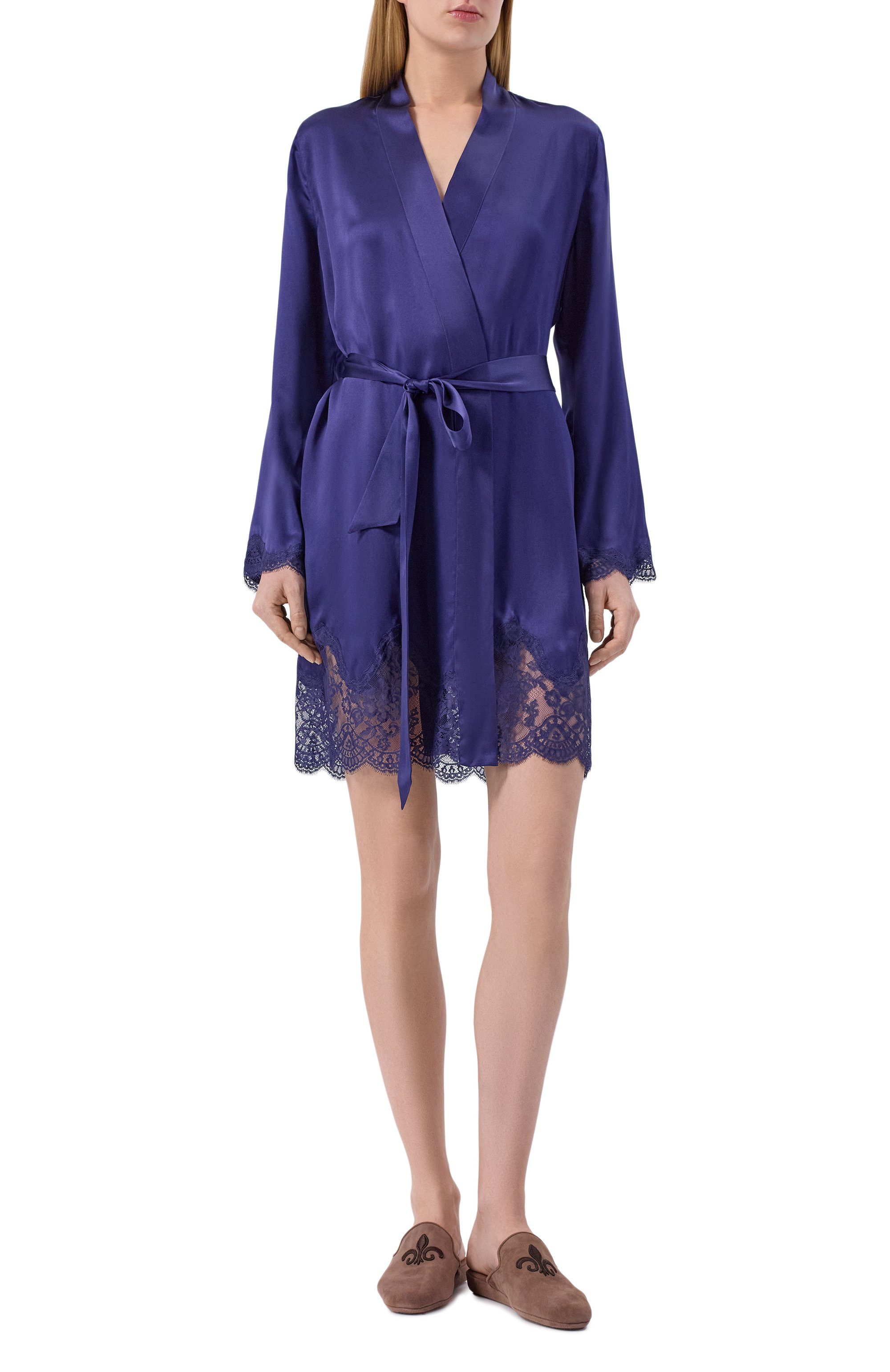 Шелковый халат AUBADE, арт. QS65_, фото 2