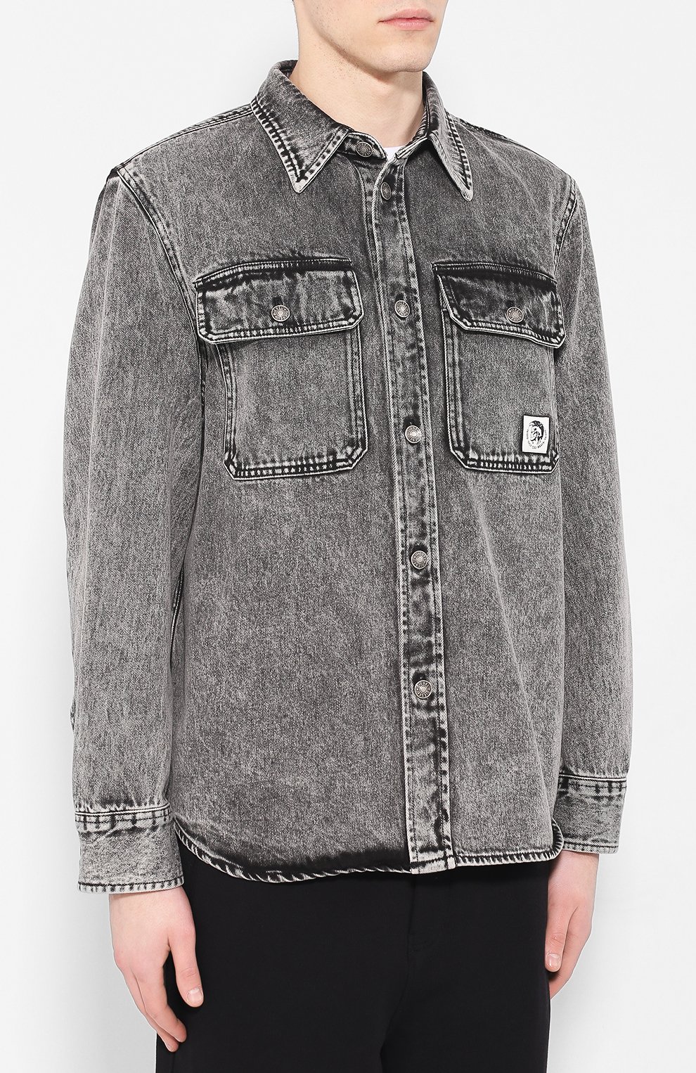 Джинсовая рубашка DIESEL, арт. 00SEBW/0WAWN, фото 3