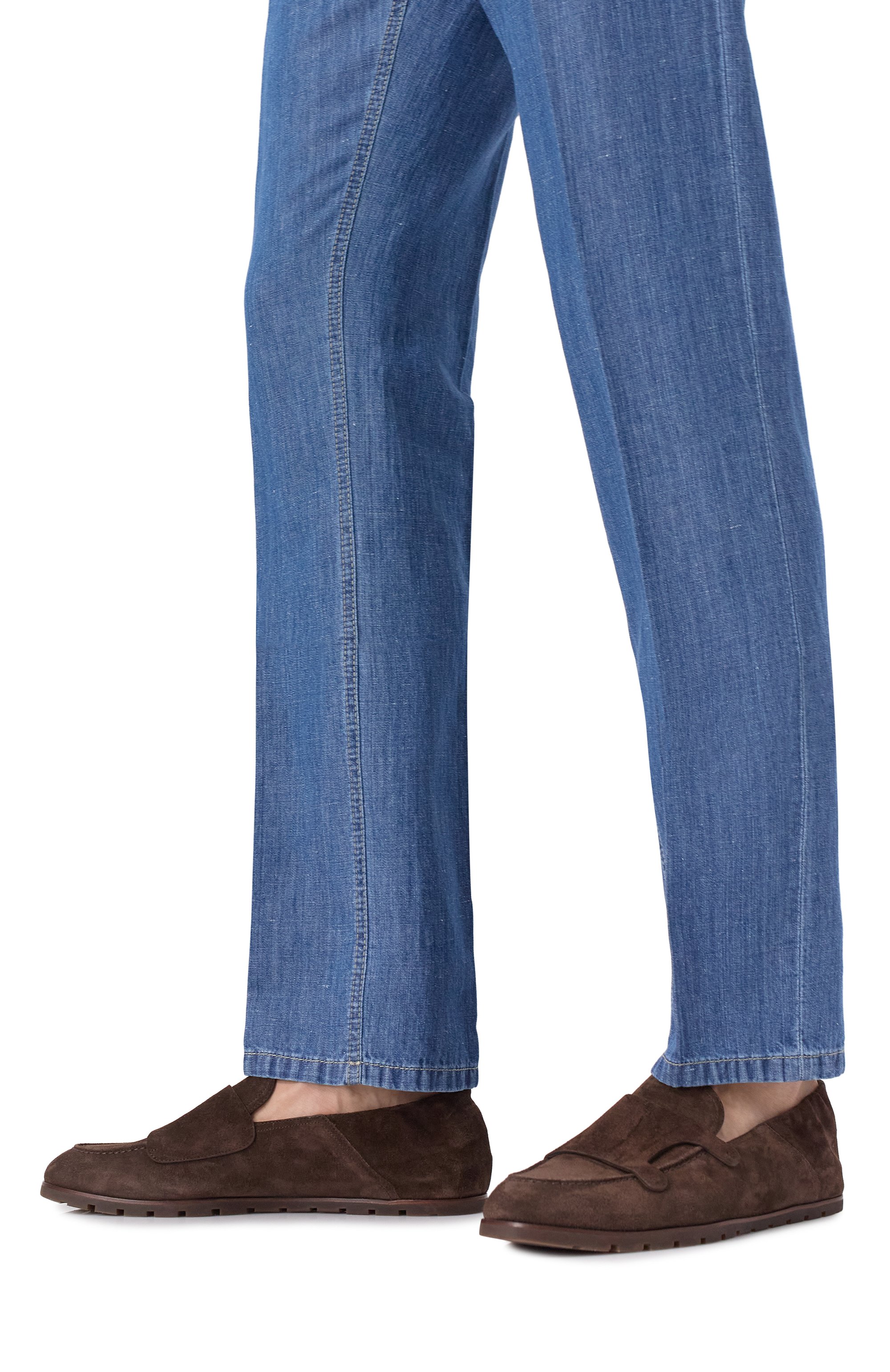 Замшевые мокасины BARRETT темно-коричневого цвета по цене 52300 руб., арт. 241U069.5, фото 3 Замшевые мокасины BARRETT, арт. 241U069.5, фото 3