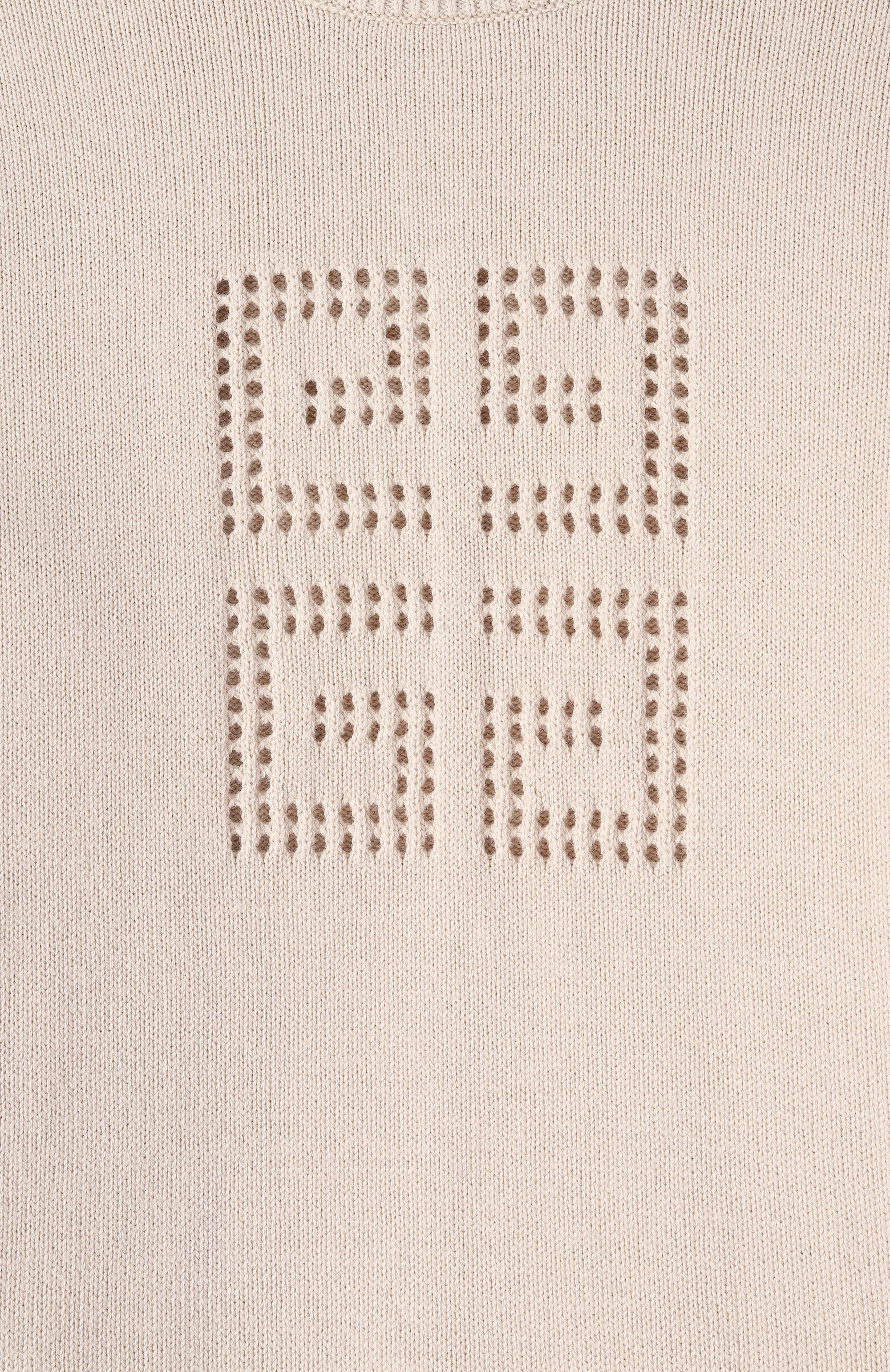 Хлопковый пуловер GIVENCHY, арт. H30694, фото 3