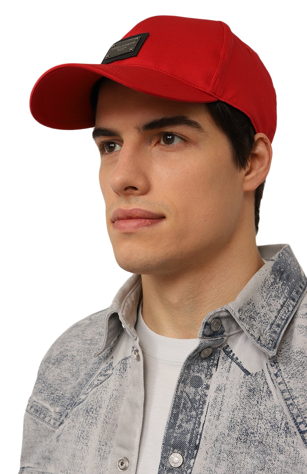 Хлопковая бейсболка DOLCE & GABBANA, арт. GH590A/GF421, фото 2