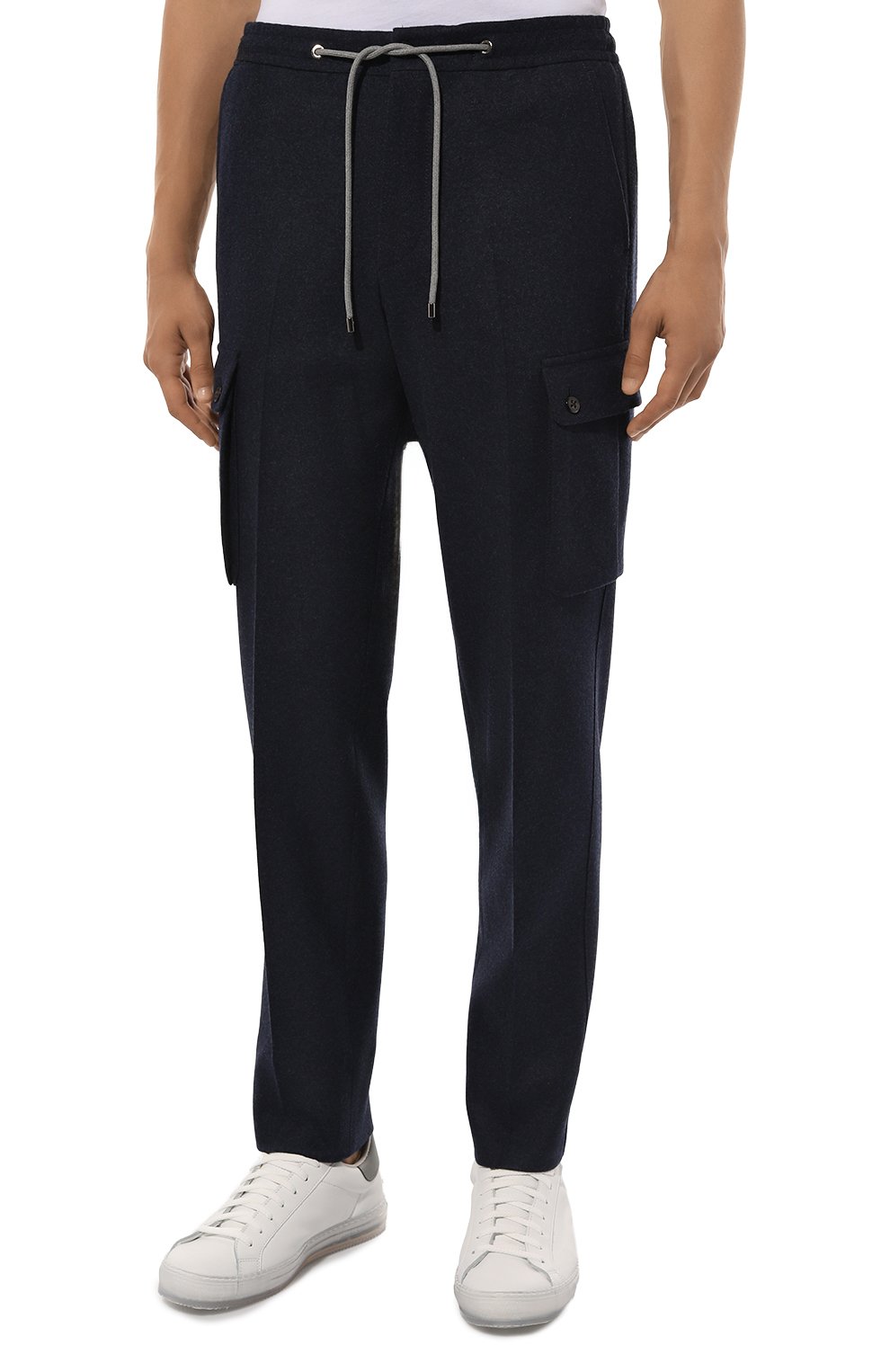Шерстяные брюки-карго CORNELIANI, арт. 944L14-9418801, фото 3