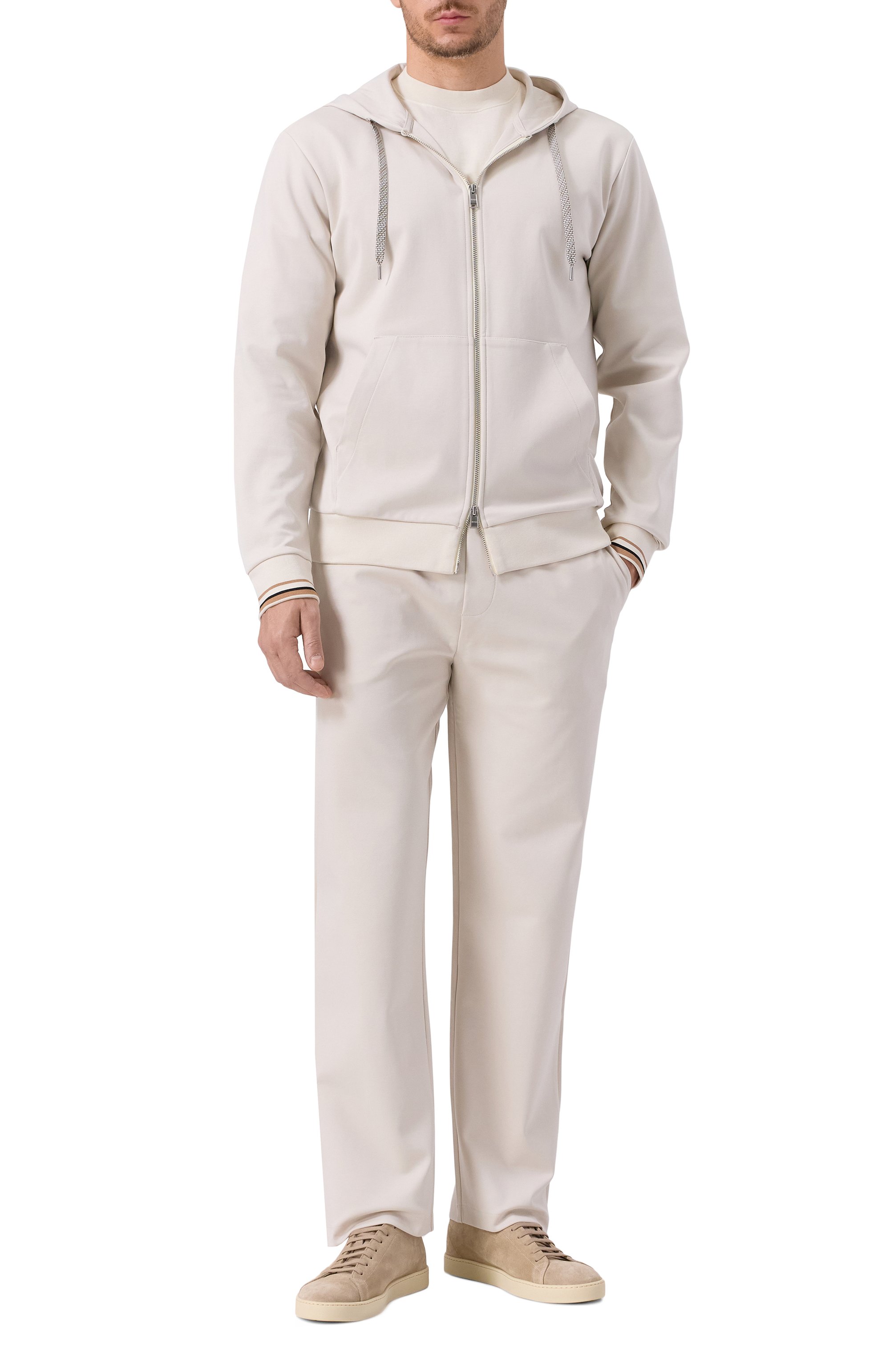 Хлопковые брюки BOSS, арт. 50543426, фото 2