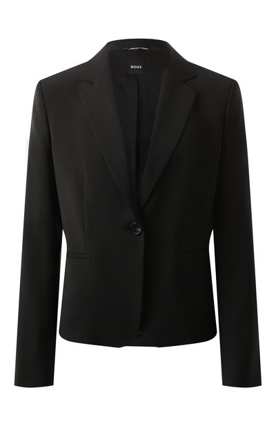 Женский шерстяной жакет BOSS, арт. 50490020